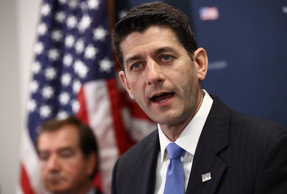 Paul Ryan pushes back against Trump's claims that the election is 'rigged