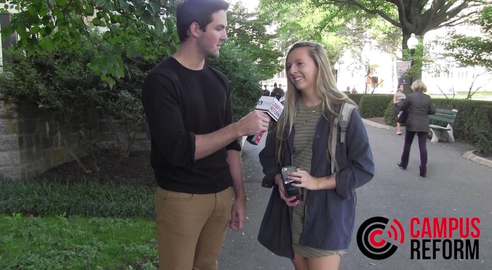 Watch: Hillary-supporting students can't name a single Clinton accomplishment