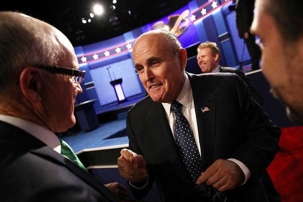 Groping, groping, groping': Rudy Giuliani says Trump accusers are 'orchestrated,' using a 'script