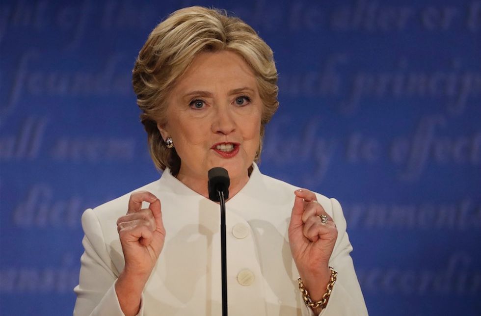 Check out how Clinton characterized George W. Bush's victory over Al Gore during 2002 fundraising event