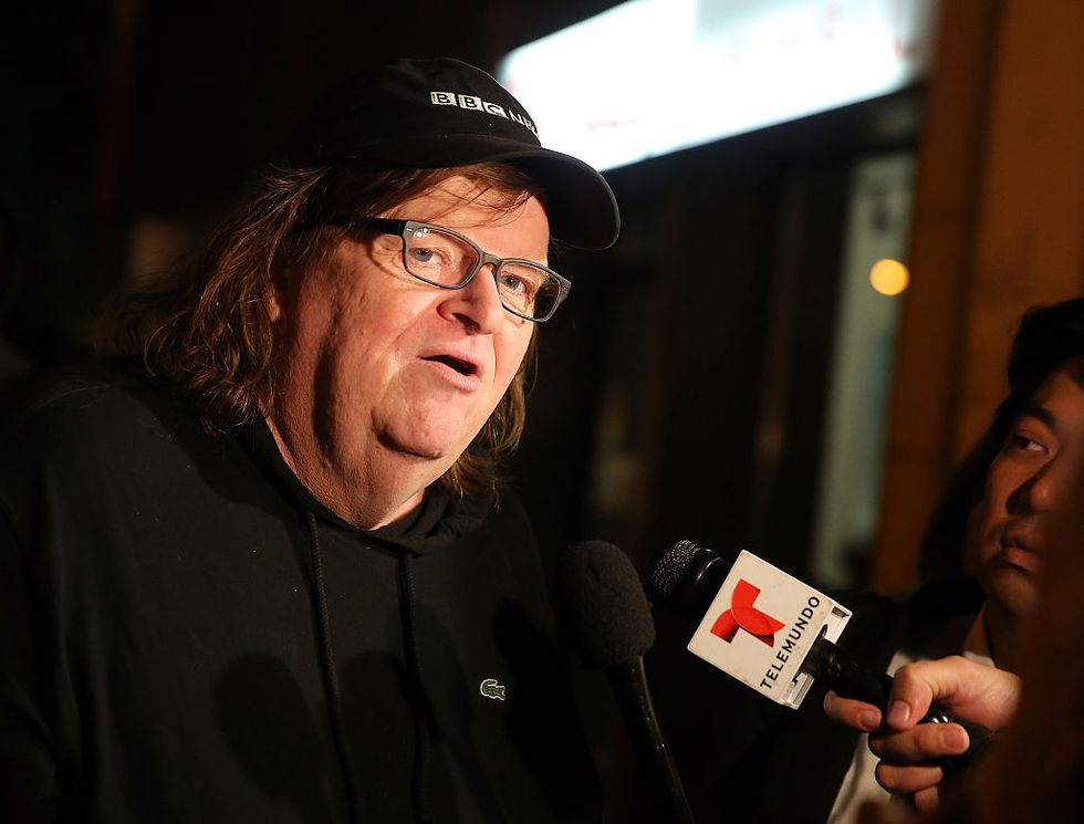 Michael Moore attacks Trump supporters, calls them 'legal terrorists