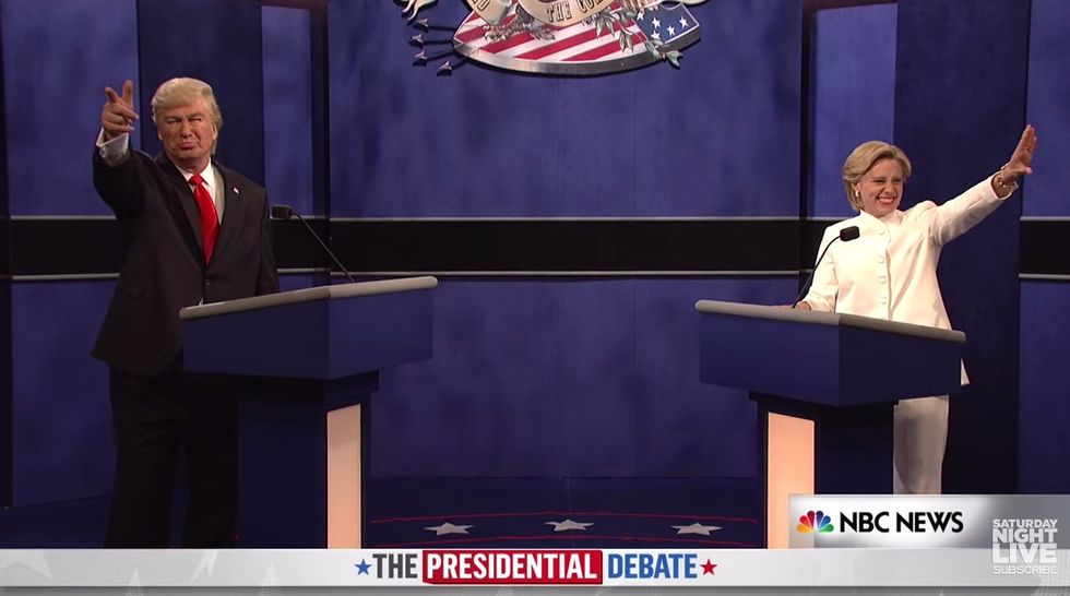Saturday Night Live' parodies final presidential debate with Tom Hanks as moderator