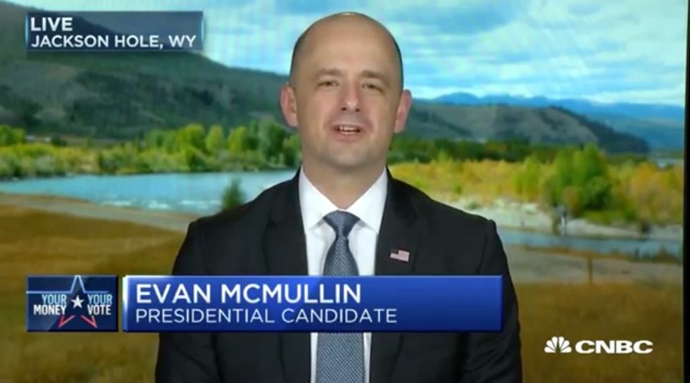Evan McMullin fires back at charges he is a spoiler candidate: Trump is ‘no conservative’