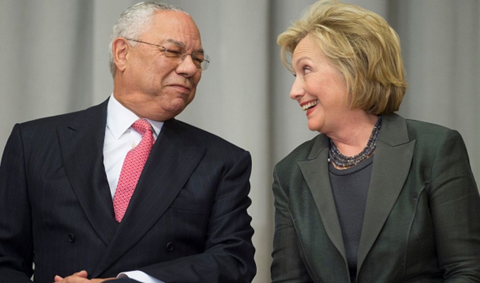 Colin Powell makes last-minute endorsement of Clinton for president