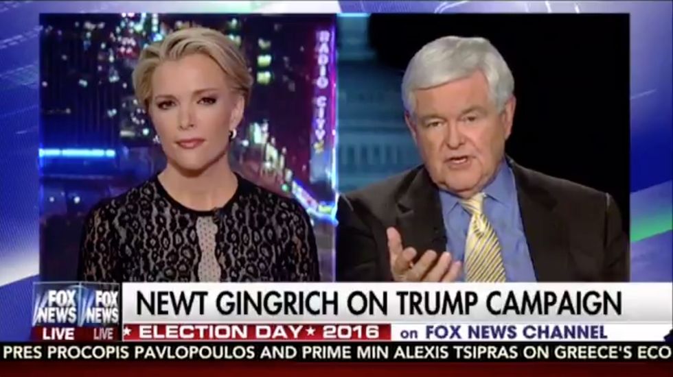 You are fascinated with sex!': Gingrich unloads on Megyn Kelly for her coverage of Trump