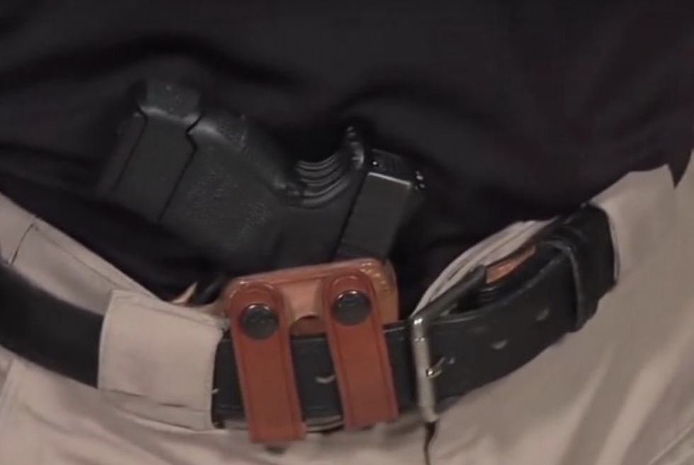 Good guy with a gun saves deputy from being beaten to death