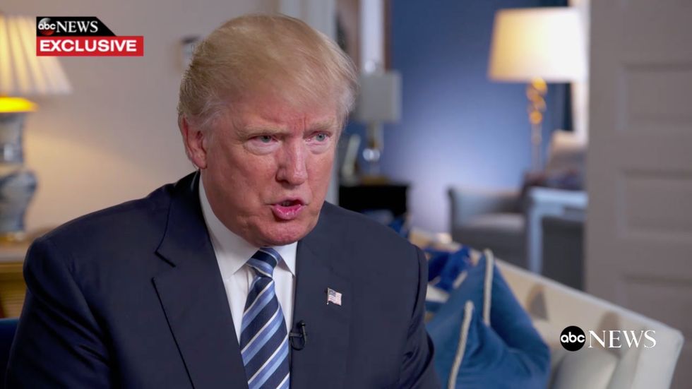 Trump doubles down on Khan controversy: His son 'would be alive' if I were president