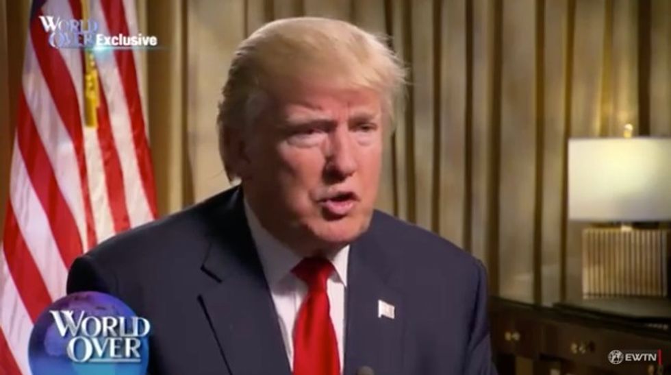 Trump says a ‘magnificent person’ led him to change his mind on abortion