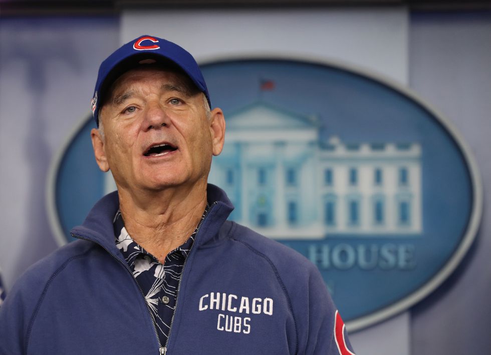Bill Murray's epic rendition of 'Take Me Out to the Ball Game' softens the Cubs' game 3 loss