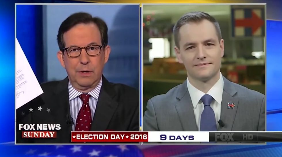 Fox News' Chris Wallace clashes with Clinton campaign manager over Comey's letter