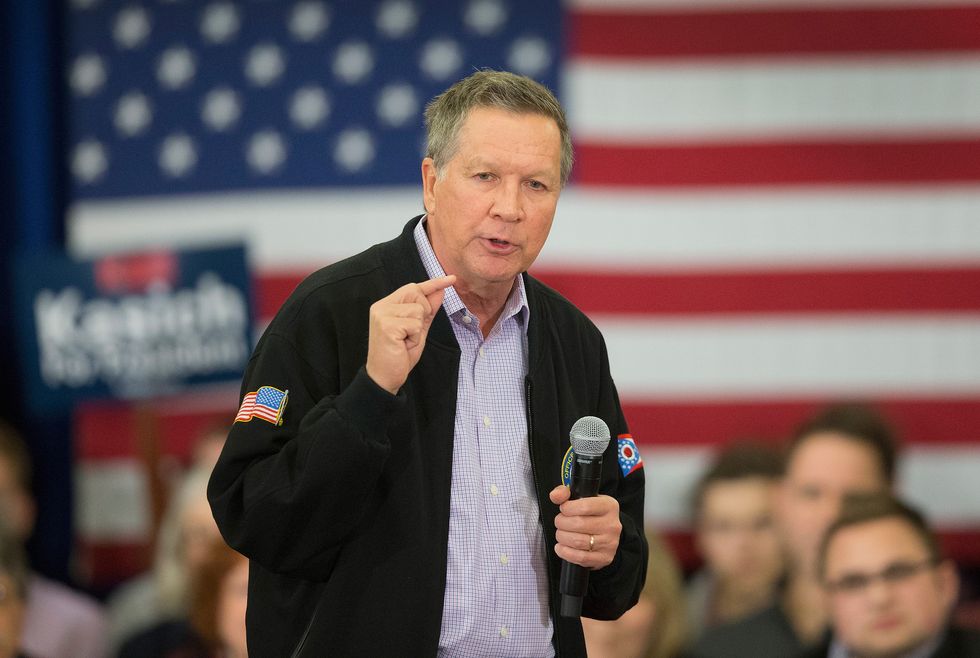 Report: Kasich made good on his promise to not vote for Trump, wrote in a candidate instead