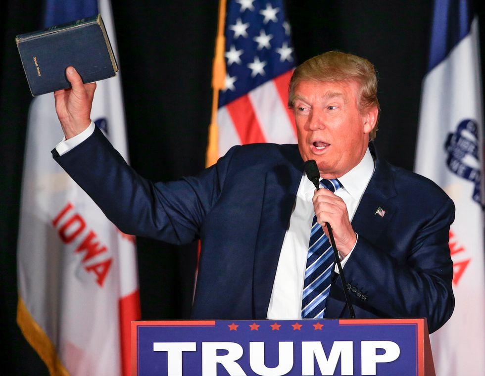 Invocation at Melania Trump event asks for the 'kind of grace' shown to adulterers, murderers