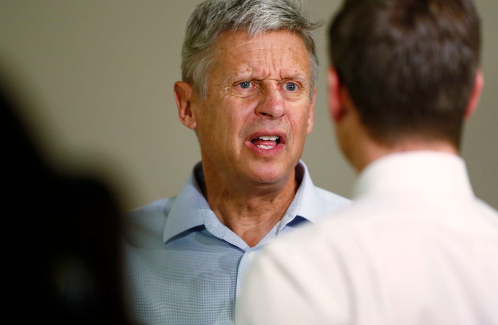 Gary Johnson: Trump was 'toast' until FBI reopened Clinton investigation