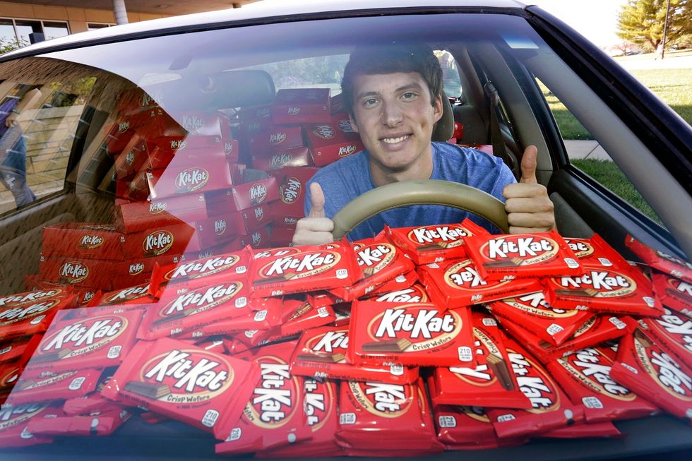 Kit-Kat responds to viral Halloween thief story in the most awesome way possible