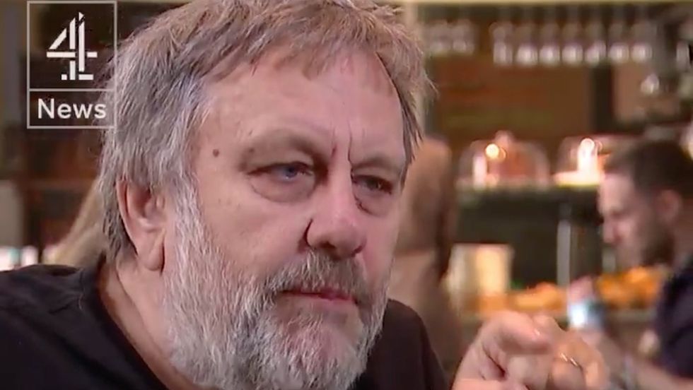 Slovenian Marxist says he'd vote for Trump because Clinton 'is the true danger