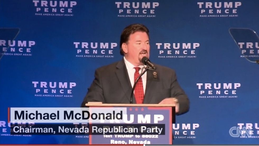 Nevada GOP chairman Michael MacDonald under fire for allegedly complaining about Hispanics voting