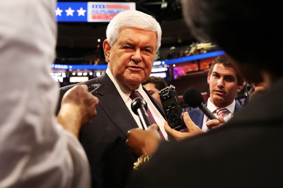 Gingrich: FBI Director Comey 'caved' to political pressure by not charging Clinton