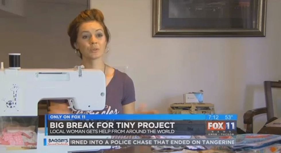 Arizona mom’s campaign to help premature infants gains worldwide attention