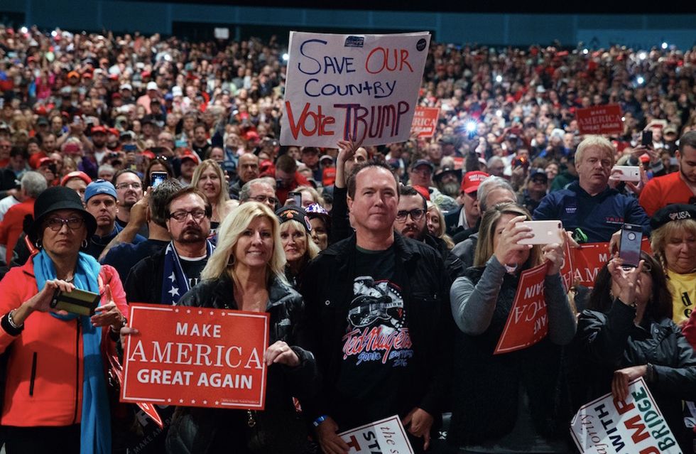 Graffiti urges killing of Trump supporters. Where it's spray-painted is almost as pitiful.