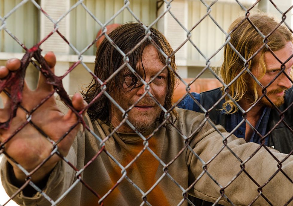 The dead are still walking and Jeffy's got it covered: Walking Dead - S7 - Ep3 The Sanctuary