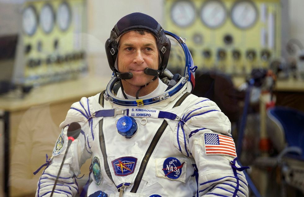 This man's ballot for the 2016 presidential election was not cast from planet Earth