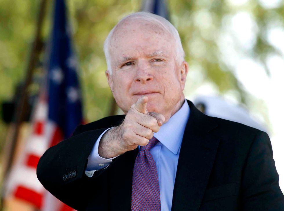 John McCain re-elected to Senate in Arizona