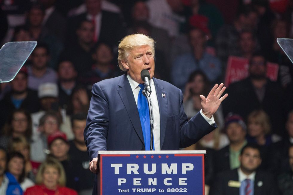 Today is our Independence Day': Trump makes his case to voters in final campaign rally