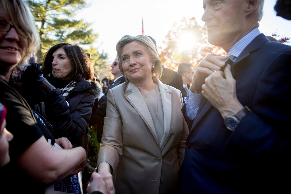 Clinton: Voting for myself was 'humbling