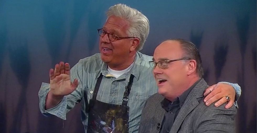 Glenn Beck joins Tomi Lahren on set to discuss the #NeverTrump movement