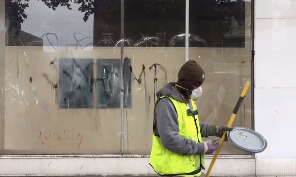 Nazi graffiti mentioning Trump reported in Philadelphia the morning after his election