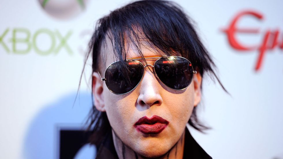 Shockingly, Marilyn Manson doesn't like Trump