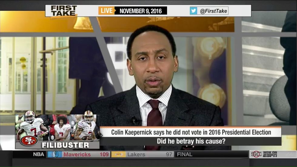 ESPN commentator goes scorched earth on 'flaming hypocrite' Colin Kaepernick for not voting