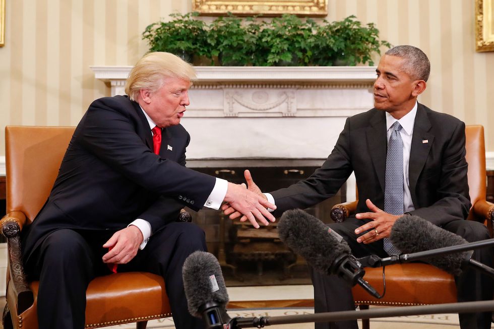 Very good man': Trump, Obama change tone in 90-minute Oval Office meeting