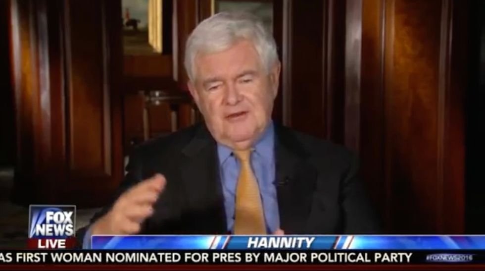 Newt Gingrich: #NeverTrump conservatives are ‘whiny, sniveling, negative cowards’