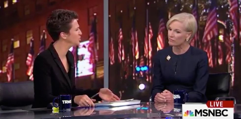 Rachel Maddow asks Cecile Richards about a ‘Doomsday plan’ for Planned Parenthood after election