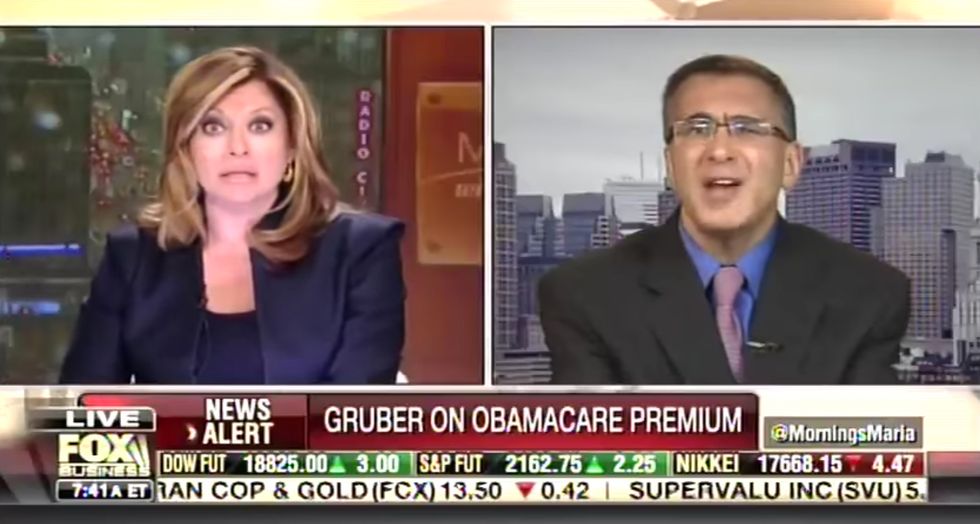 Watch: This Fox Business host absolutely skewers the architect of Obamacare over the law’s failures