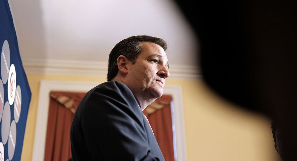 Ted Cruz is asked if he's filling the vacant Supreme Court seat and he doesn't exactly say no