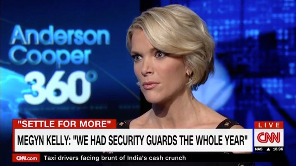 Megyn Kelly felt threatened by Trump, had security detail for a year
