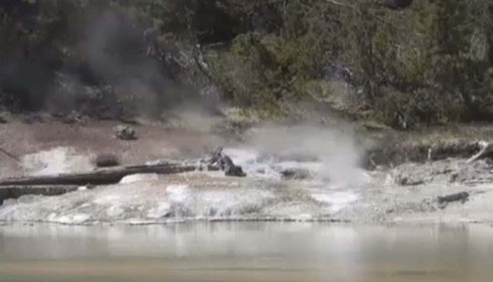 Yellowstone visitor's body apparently dissolved in acidic hot springs after he looked to soak there