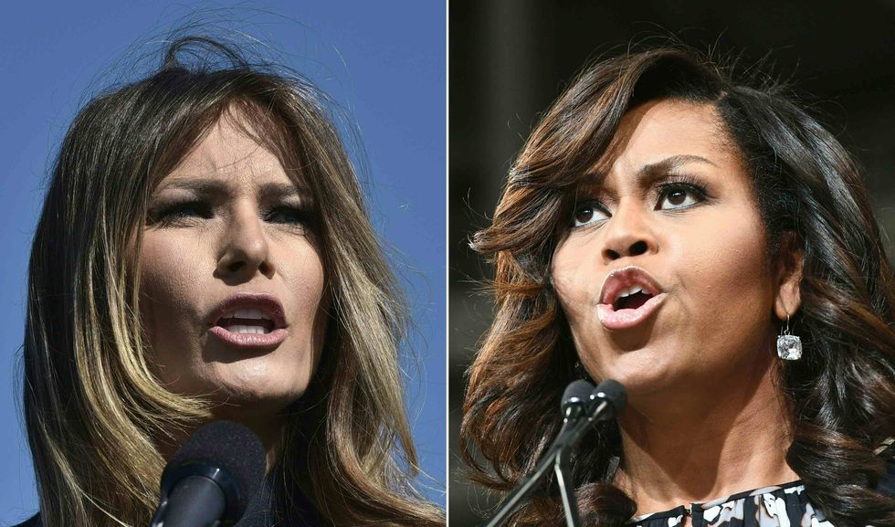 Police officer fired over racist Facebook post comparing Melania Trump to Michelle Obama