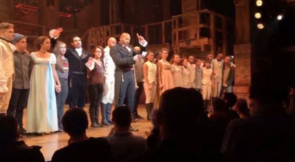 Vice President-elect Pence gets booed at 'Hamilton' performance, proves why he won