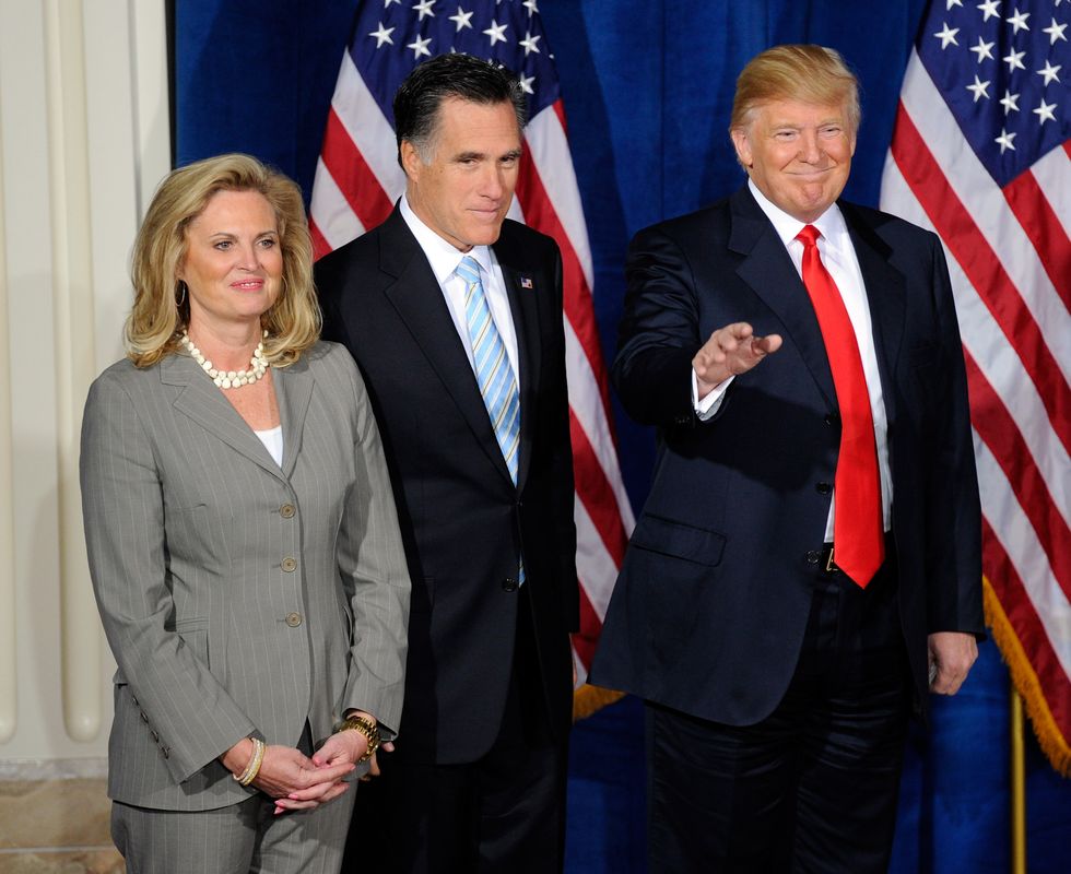 Donald Trump prepares to meet with Mitt Romey while liberals remain confused