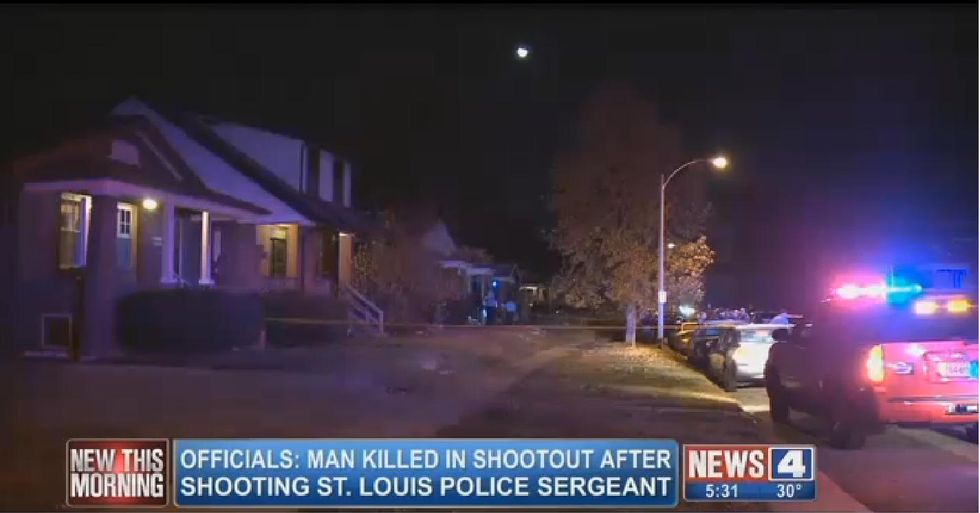 Four police officers in three states shot 'ambush' style just hours apart