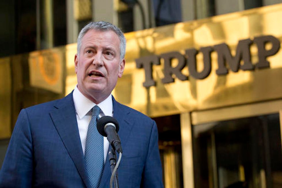 NYC Mayor de Blasio vows to protect minorities from Trump administration: ‘This is your home’