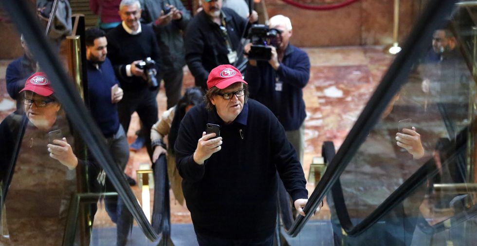 Michael Moore offers Trump ominous warning of protests, riots to come