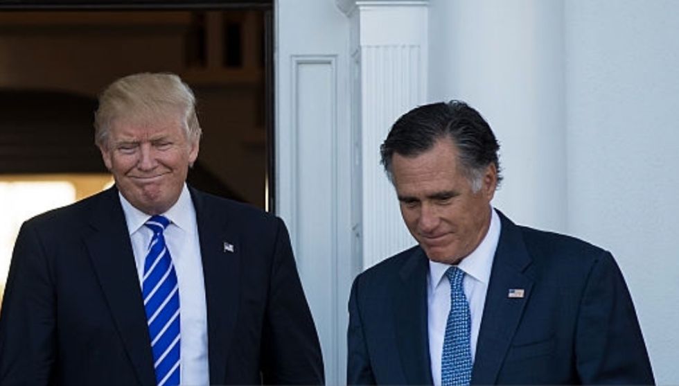 Will a Mitt Romney position come out of Trump's weekend flurry of meetings?