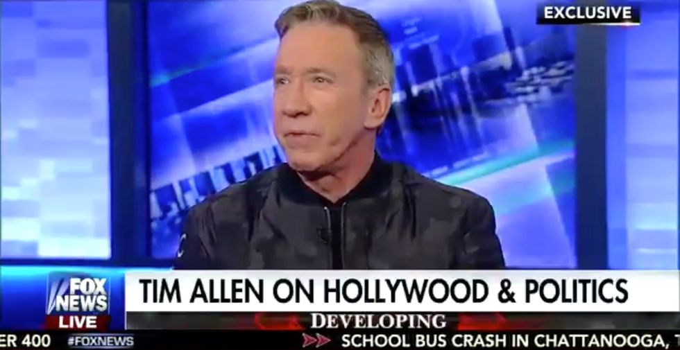 Tim Allen blasts Hollywood for 'hypocritical' treatment of Trump