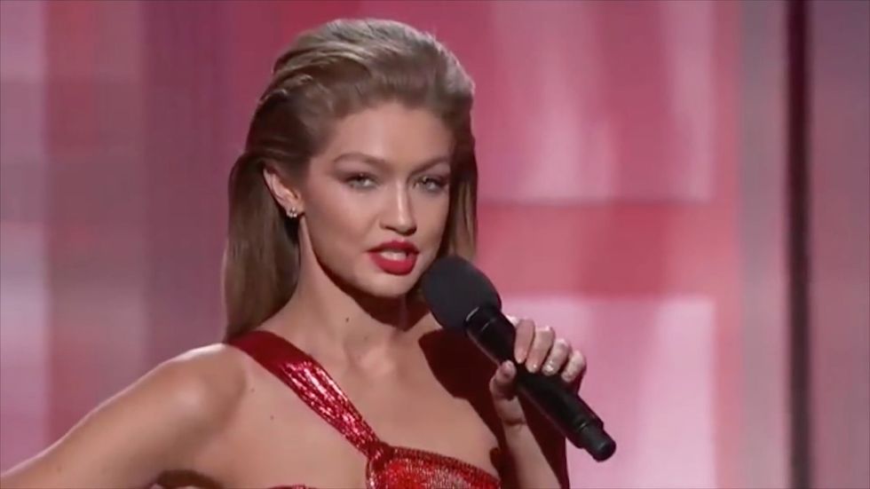 Model Gigi Hadid responds to backlash over her Melania Trump impersonation