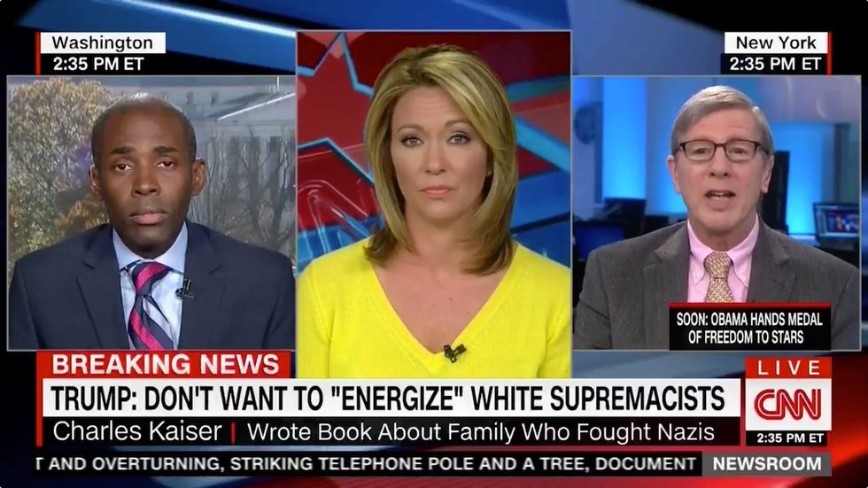 CNN host emotionally rebukes white anti-Trump guest for dropping the N-word, cuts interview short