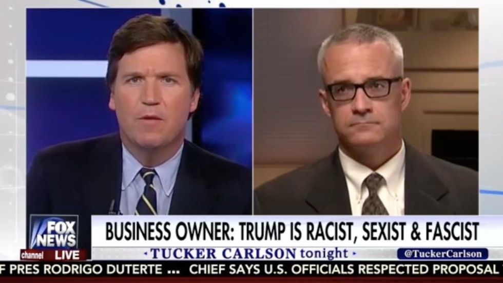 Tucker Carlson slams business owner who refuses to work with 'ignorant' Trump supporters
